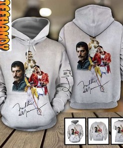 Pay Homage to Freddie Mercury with Custom All Over Print 3D Hoodie