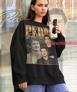 Pedro Pascal Retro 90s Sweatshirt, Narco Fans Hoodie, Actor Tribute Celebrity Sweatshirt, Pedro Pascal Sweatshirt