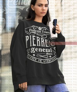 Pelican Town Pierre's General Store Sweatshirt, Stardew Valley Shirt - Minimalist movie shirts