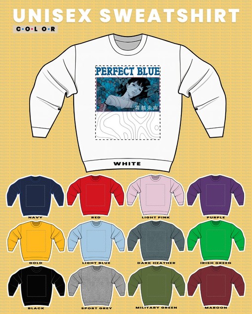 Perfect Blue Homage Sweatshirt, Mima Kirigoe Fans Sweater, Satoshi Kon Tee, Anime Psychological Thriller Merchandise - Image 3