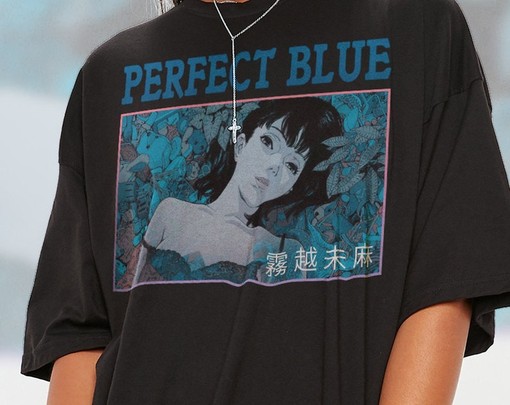 Perfect Blue Satoshi Kon Shirt - Mima Kirigoe Homage Tshirt, Anime Manga Otaku Merch, Scary Horror Homage Fan Sweater - Image 2