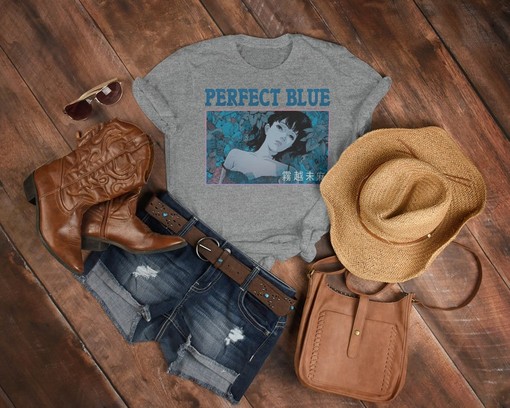 Perfect Blue Satoshi Kon Shirt - Mima Kirigoe Homage Tshirt, Anime Manga Otaku Merch, Scary Horror Homage Fan Sweater - Image 3