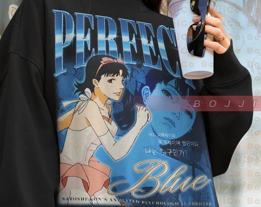 Perfect Blue Satoshi Kon Sweatshirt - Mima Kirigoe Homage Sweater, Anime Otaku Merch Gift, Perfect Blue Tees - Image 4
