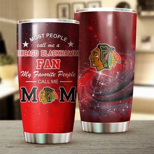 Perfect Mom Tumbler for the Hockey Fan - Chicago Blackhawks NHL Tumbler - Image 2