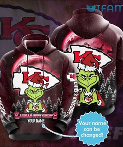 Personalize Your Style with a Kansas City Chiefs 3D Tree Covered Logo Hoodie