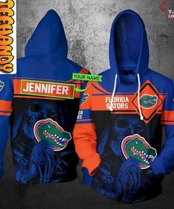 Personalized Florida Gators All Over Print 3D Hoodie for Gator Fans