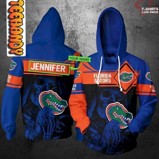 Personalized Florida Gators All Over Print 3D Hoodie for Gator Fans