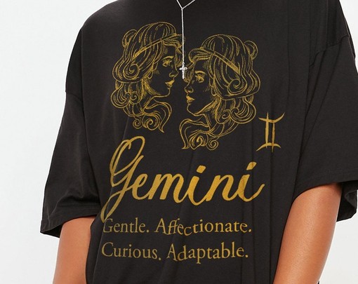 Personalized Gemini Zodiac Tee, Gemini Gifts, Zodiac Sign Shirt, Gemini Birthday Hoodie, June Birthday Gift - Image 2