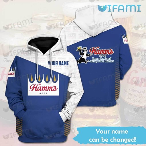 Personalized Hamms Beer All Over Print 3D Hoodie - Perfect Hamms Gift for Beer Lovers