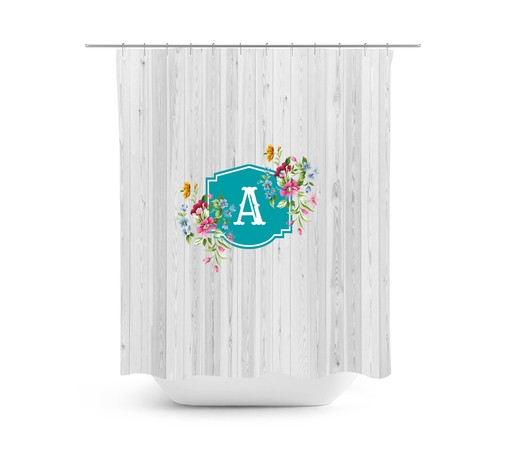 Personalized Monogram Shower Curtain - Customized Bathroom Decor Just for You - Image 2