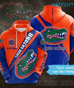 Personalized Name Florida Gators Hoodie - 3D All Over Print Camo Pattern Design