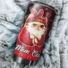 Personalized New Jersey Devils NHL Tumbler for Cat Moms - Perfect Drinkware for Fans