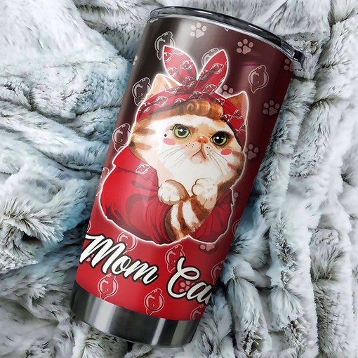 Personalized New Jersey Devils NHL Tumbler for Cat Moms - Perfect Drinkware for Fans