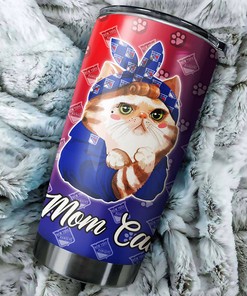 Personalized New York Rangers NHL Tumbler for Cat Moms - Ideal Drinkware for Fans
