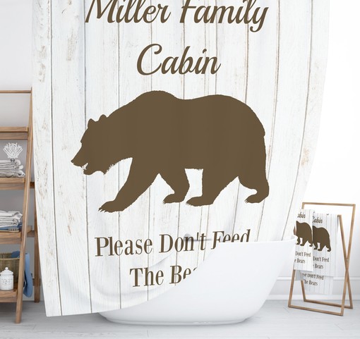 Personalized Rustic Farmhouse Shower Curtain with Country Bathroom Decor for Homey Accents - Image 3