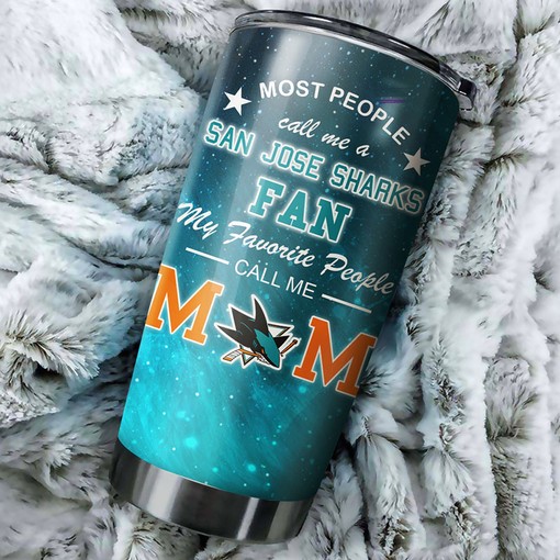 Personalized San Jose Sharks NHL Tumbler for Moms - Perfect Drinkware for Fans