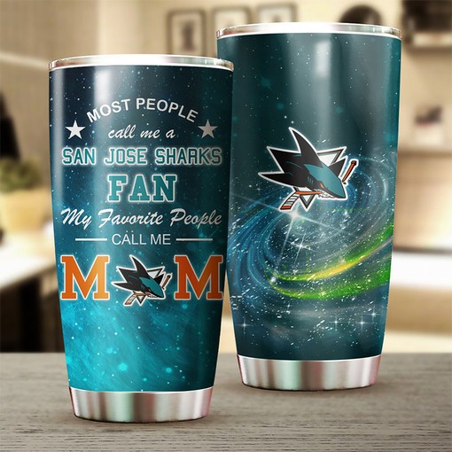 Personalized San Jose Sharks NHL Tumbler for Moms - Perfect Drinkware for Fans - Image 2