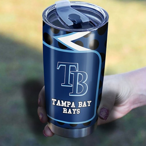 Personalized Tampa Bay Rays MLB Tumbler for Passionate Fans with Top-Quality Design - Image 2