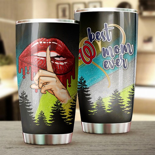 Phenomenal Washington Nationals MLB Tumbler for Best Mom Ever with Personalized Touch