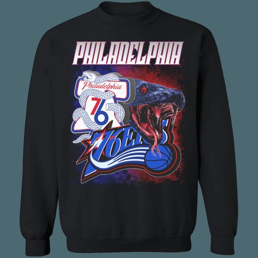 Philadelphia 76ers Playoff Snake Vintage NBA Sweatshirt, Hoodie, and Shirt for NBA Fans - Perfect for Sport Shirts Men