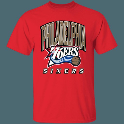 Philadelphia 76ers Retro NBA Fan T-Shirt, Sweatshirt, and Hoodie - Perfect for NBA Fans and NCAA Sport Shirts - Image 2