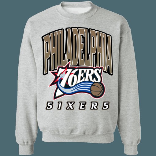 Philadelphia 76ers Sixers Vintage NBA Vintage Sweatshirt, Hoodie, and Shirt for NBA Fans - Perfect for Sport Shirts Men - Image 4