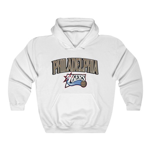 Philadelphia 76ers Vintage 90s NBA Sweatshirt, Hoodie, and Shirt for NBA Fans - Perfect for Sport Shirts Men - Image 2