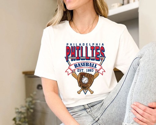 Philadelphia Baseball Crewneck Sweatshirt - Ideal Gift for Philadelphia and MLB Fans - Image 3