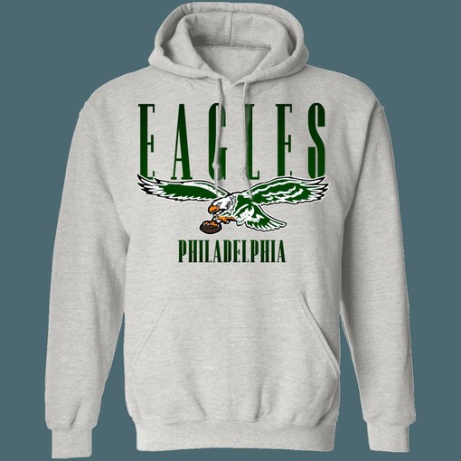 Philadelphia Eagles Vintage 1980s NFL Hoodie, Sweatshirt and Sport Shirt - Perfect for NFL Fans and NCAA Sport Shirts - Image 2