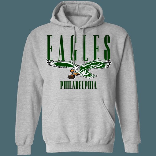 Philadelphia Eagles Vintage 1980s NFL Hoodie, Sweatshirt and Sport Shirt - Perfect for NFL Fans and NCAA Sport Shirts - Image 3