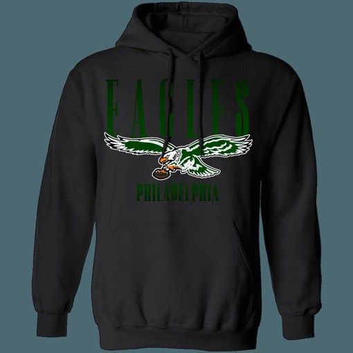 Philadelphia Eagles Vintage 1980s NFL Hoodie, Sweatshirt and Sport Shirt - Perfect for NFL Fans and NCAA Sport Shirts - Image 4