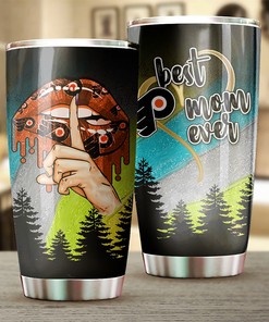 Philadelphia Flyers NHL Tumbler - Enchanting Best Mom Ever Tumbler with Graceful Design for NHL Fanatics - G Fanatics