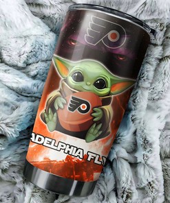 Philadelphia Flyers NHL Tumbler for Baby Yoda Fans