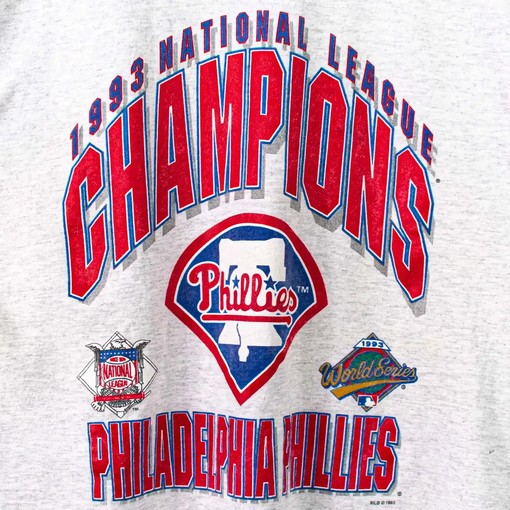 Philadelphia Phillies 1993 MLB World Series T-Shirt, Hoodie, and Sweatshirt - Great Gift for Fans - Image 2