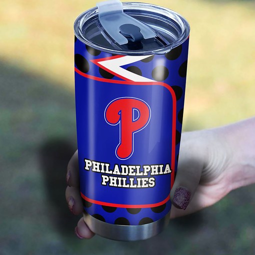 Philadelphia Phillies Fanatics Edition MLB Tumbler - Personalized Design - Image 2