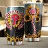 Philadelphia Phillies Sunflower MLB Tumbler with Custom Logo for Personalized Memories