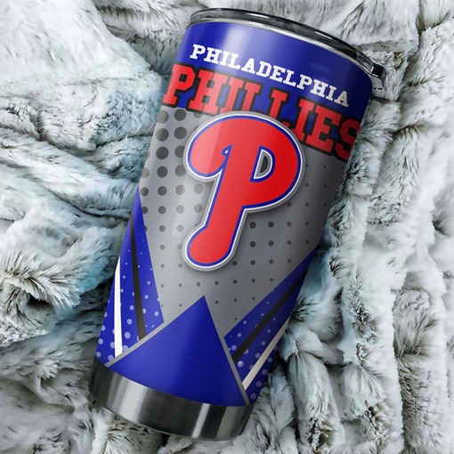 Philadelphia Phillies Unique and Stylish MLB Tumbler - Baseball Tumbler Ideas