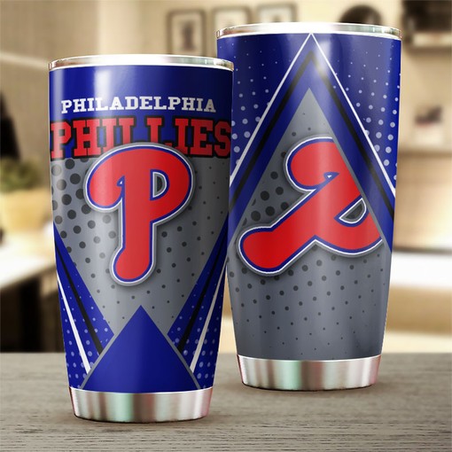 Philadelphia Phillies Unique and Stylish MLB Tumbler - Baseball Tumbler Ideas - Image 2