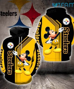 Philly Eagles Mickey Mouse Hoodie with All Over Print Design