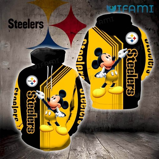 Philly Eagles Mickey Mouse Hoodie with All Over Print Design