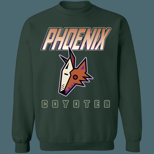 Phoenix Coyotes Kachina Vintage NHL Hoodie Sweatshirt - Ideal for Hockey Enthusiasts