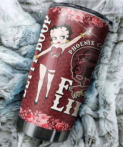 Phoenix Coyotes NHL Tumbler Betty Boop NHL Tumbler Design for Fans, Perfect for Any Occasion with Tumbler Ideas
