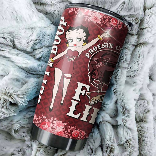 Phoenix Coyotes NHL Tumbler Betty Boop NHL Tumbler Design for Fans, Perfect for Any Occasion with Tumbler Ideas