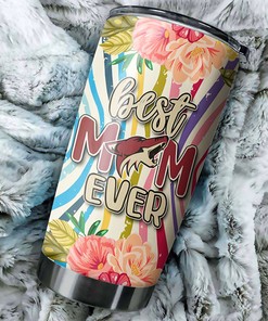 Phoenix Coyotes NHL Tumbler - Flowers for the Best Mom Ever
