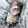 Phoenix Coyotes NHL Tumbler featuring Hockey Grunge Design - Perfect Gift for Fans