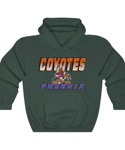 Phoenix Coyotes Vintage NHL Hoodie Sweatshirt Sport Shirt - Perfect for Hockey Fans