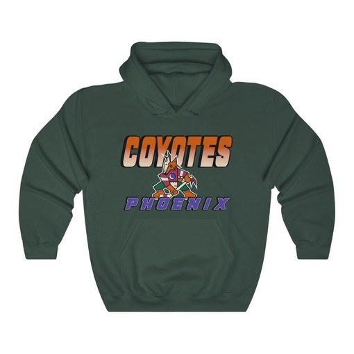 Phoenix Coyotes Vintage NHL Hoodie Sweatshirt Sport Shirt - Perfect for Hockey Fans
