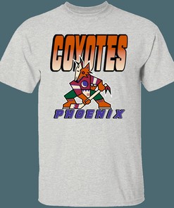 Phoenix Coyotes Vintage NHL T-Shirt Sweatshirt Hoodie - Classic Design for Fans
