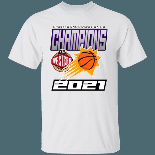 Phoenix Suns 2021 NBA Western Conference Champions Fan T-Shirt Sweatshirt Hoodie - A Must-Have for Fans