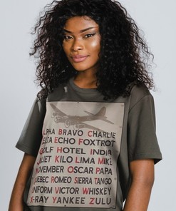 Phonetic Alphabet Aviation Tee - Flying Pilot Gift Shirt for Movie Fans